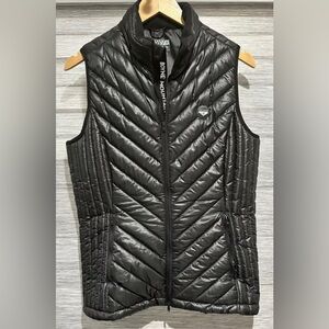 BOYNE MOUNTAIN Woman Sz L Jacket Vest Black